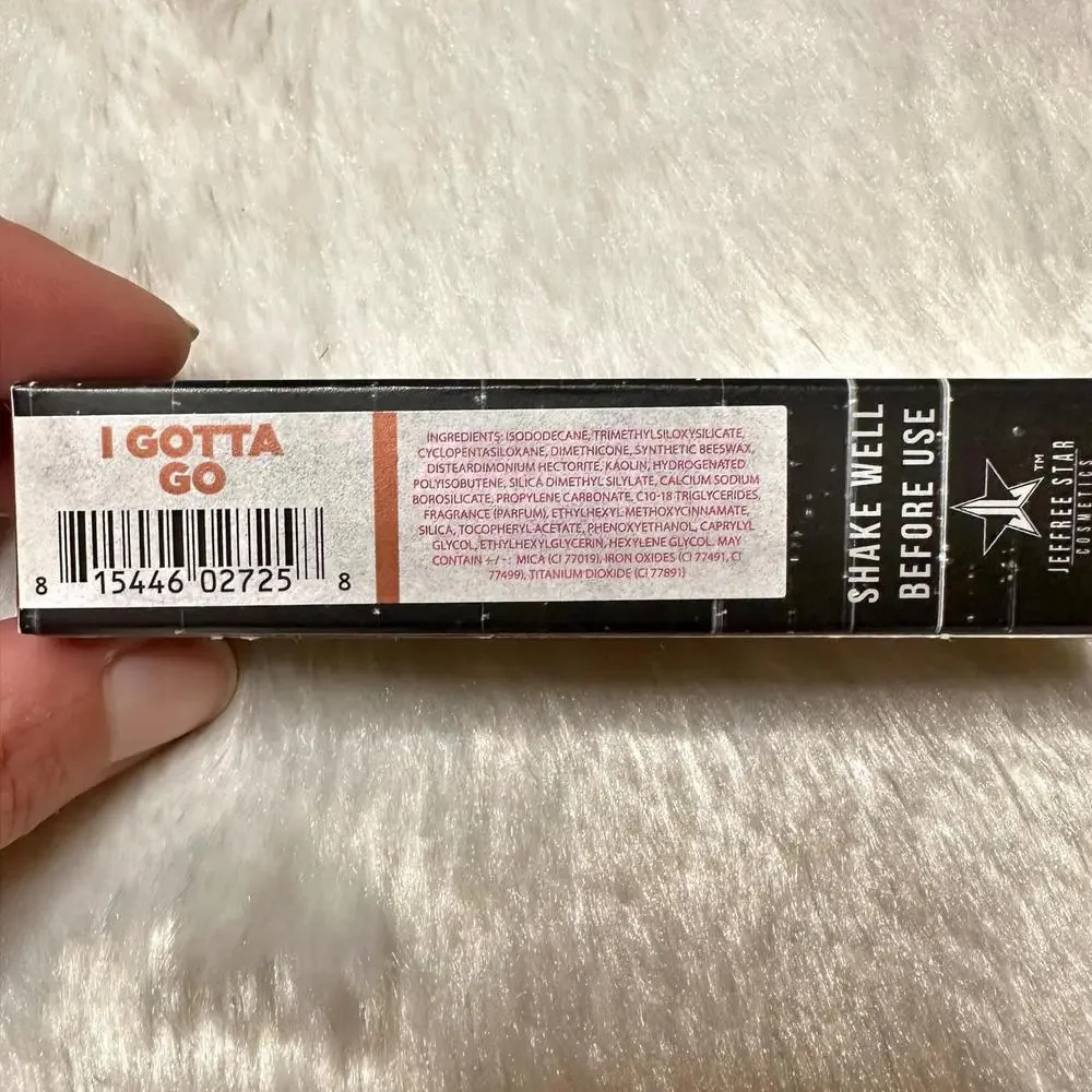 NIB Jeffree Star Limited Edition Velour Liquid Lipstick I Gotta Go Full Sz 5.6ml